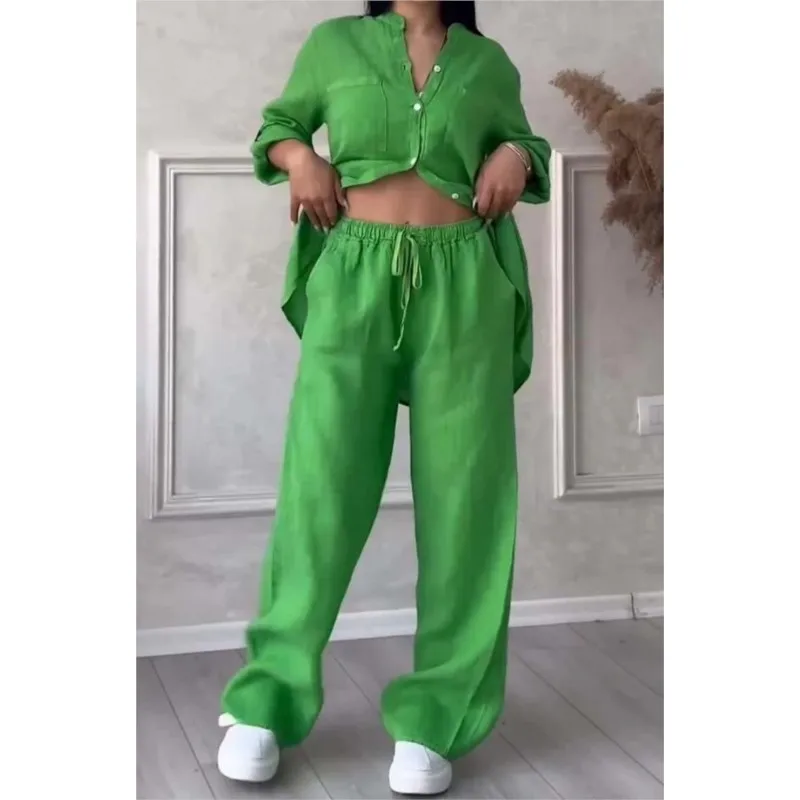 Женские комплекты из двух предметов весна-осень новые повседневные простые