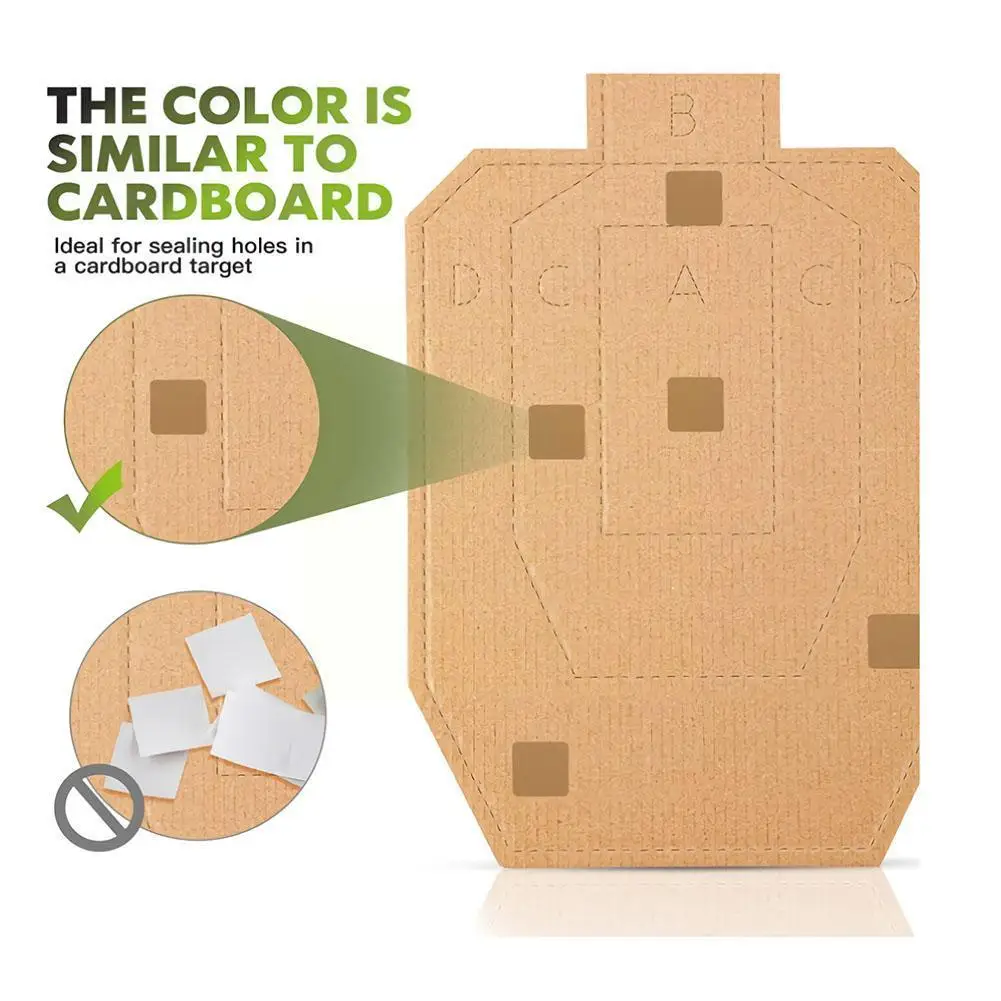 

Квадратные наклейки для ремонта мишени для стрельбы, наклейки для ремонта мишени в игре, тренировочные наклейки для стрельбы P5Y0