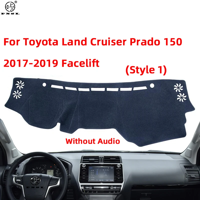 

Чехол для приборной панели Toyota Land Cruiser Prado 150 Series 2017 2018 2019 Facelift LC150 J150