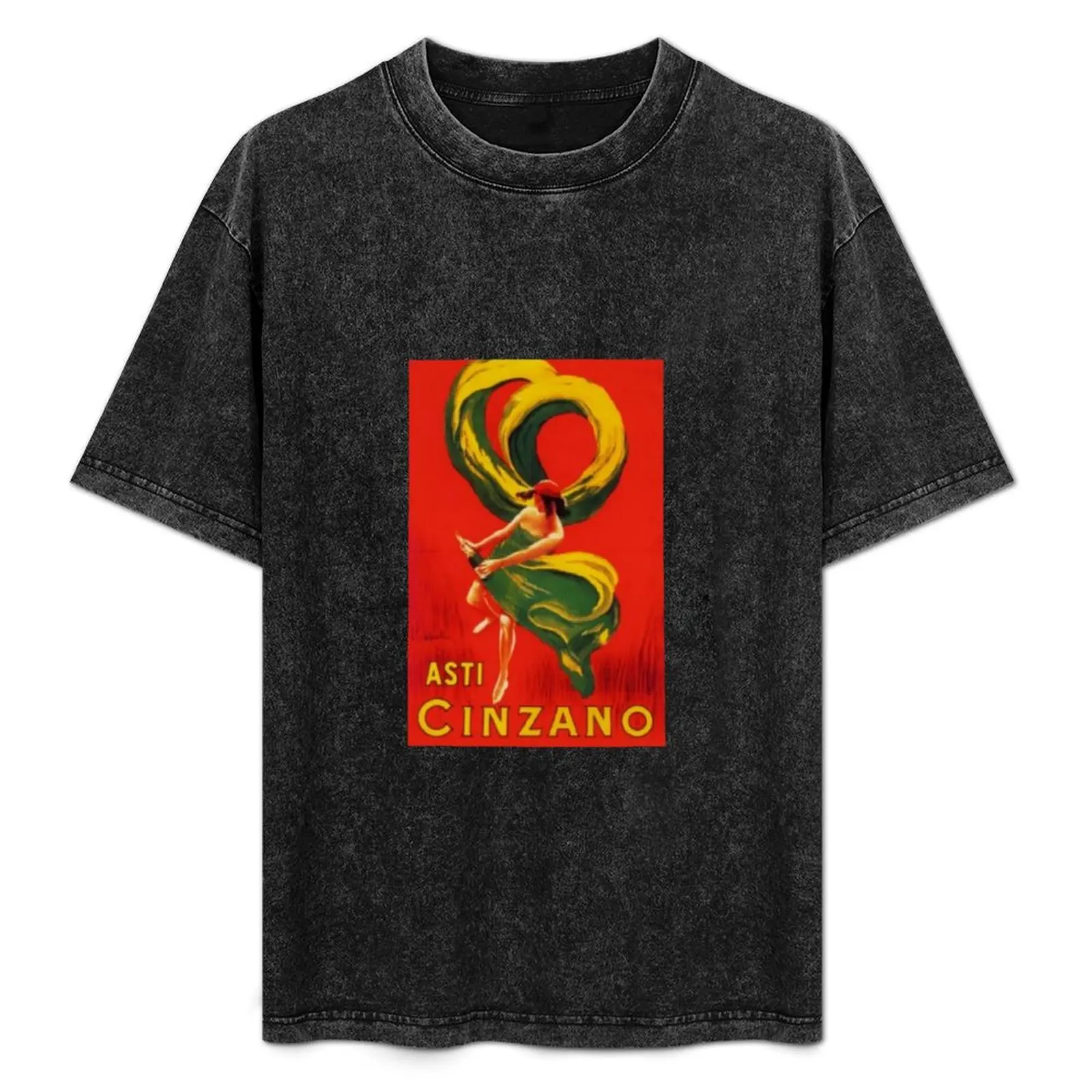 Фото Футболка Asti Cinzano с простым графическим дизайном №1