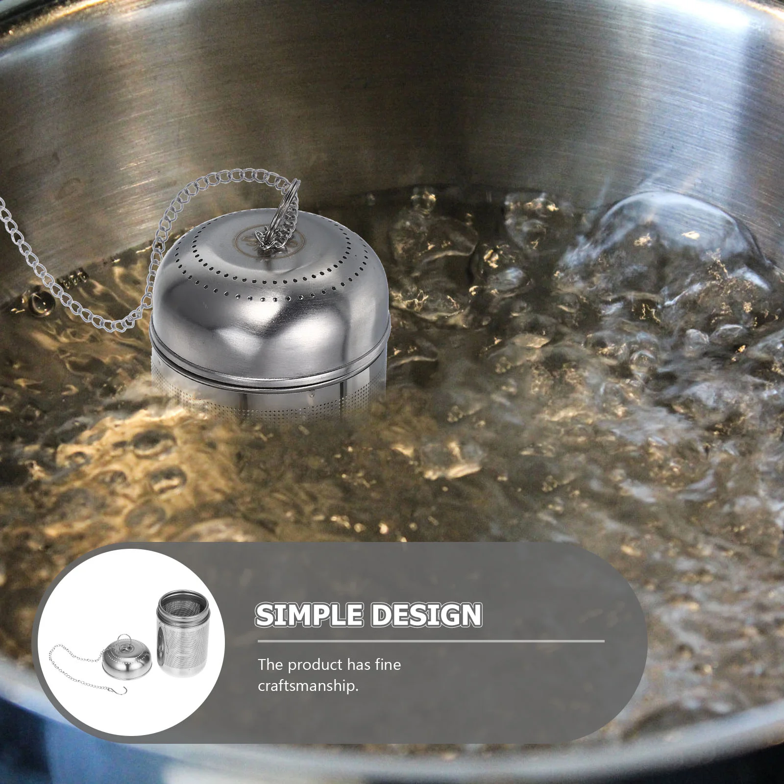 Клетка для тушения из нержавеющей стали сетчатые шарики диффузоры дома сито