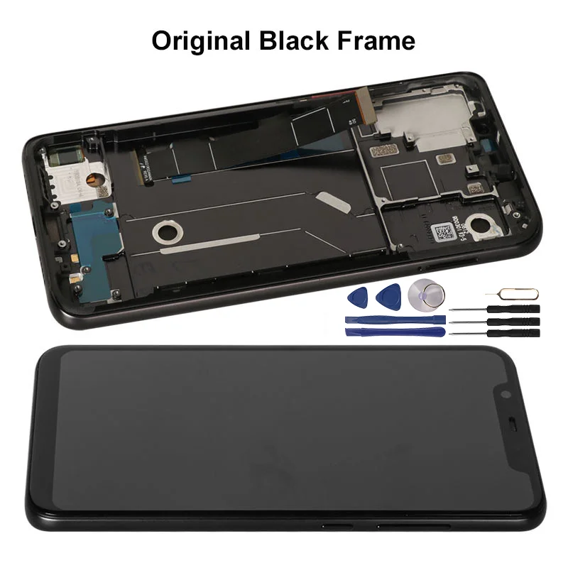 

Original Amoled Display For Xiaomi Mi 8 LCD 10 Touches Screen Replacement For MI8 Mi 8 Global M1803E1A Tested No Dead Pixel