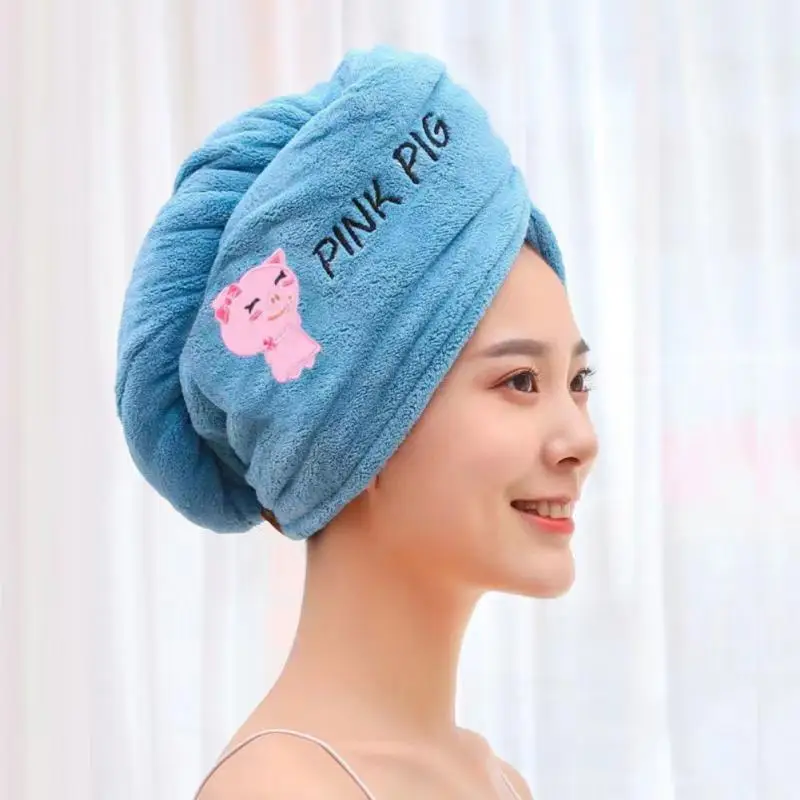 

Women Hair Towel Home Terry Towels Wipe Hair Bath Towels Microfiber Towel Quick Dry Hair Drying Towel Drying Hair Bathroom