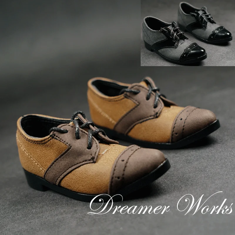 

MSD Shoes BJD1/3 1/4 PU Lace-up Fashion Casual Shoes Boots for Dollfie Model