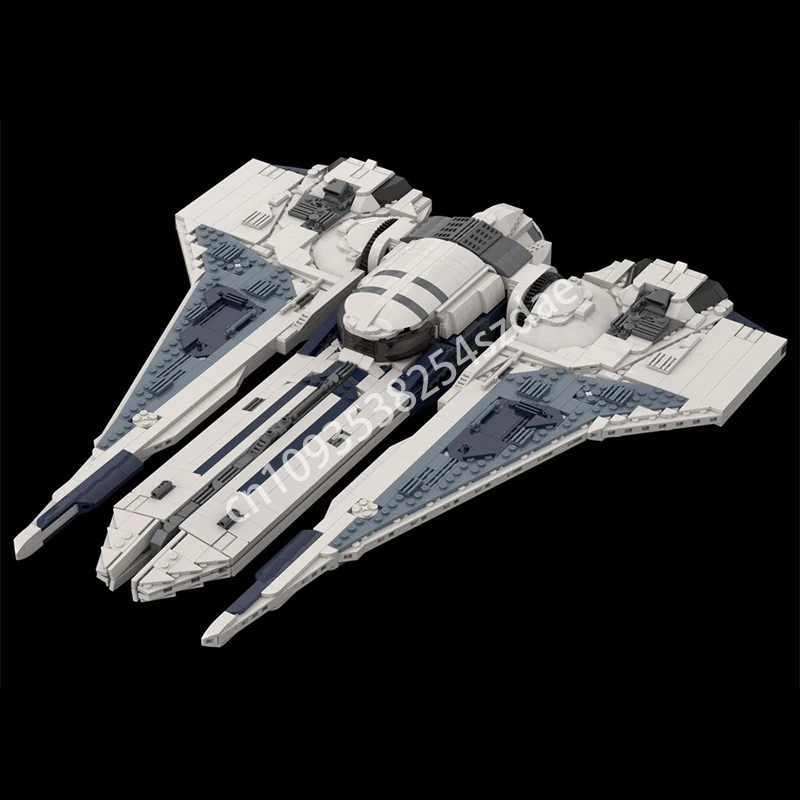 2019 шт. Moc Star Battle UCS Bo-Katan Kom'rk-класс модель строительные блоки кирпичи Diy сборка