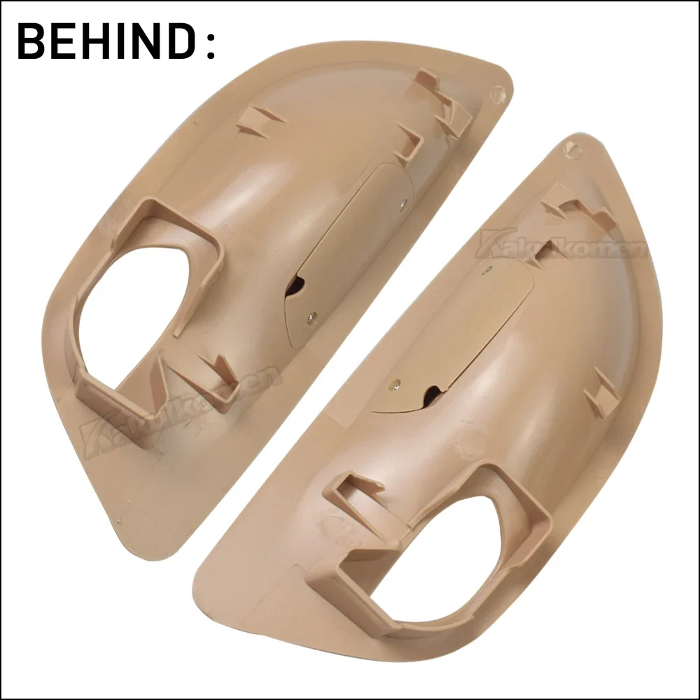 Стильная внутренняя дверная ручка из углеродного волокна крышка чаши отделка