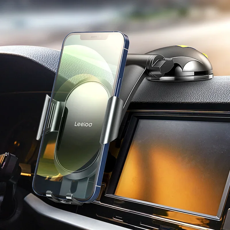 Автомобильный гравитационный держатель для телефона универсальная присоска