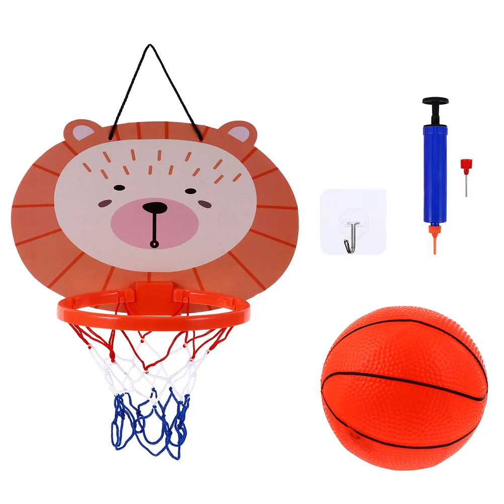 

Indoor Basketball Set Over The Door Backboard Hanger Mount Game for Kids Children Adults Basketball Game 1 Set