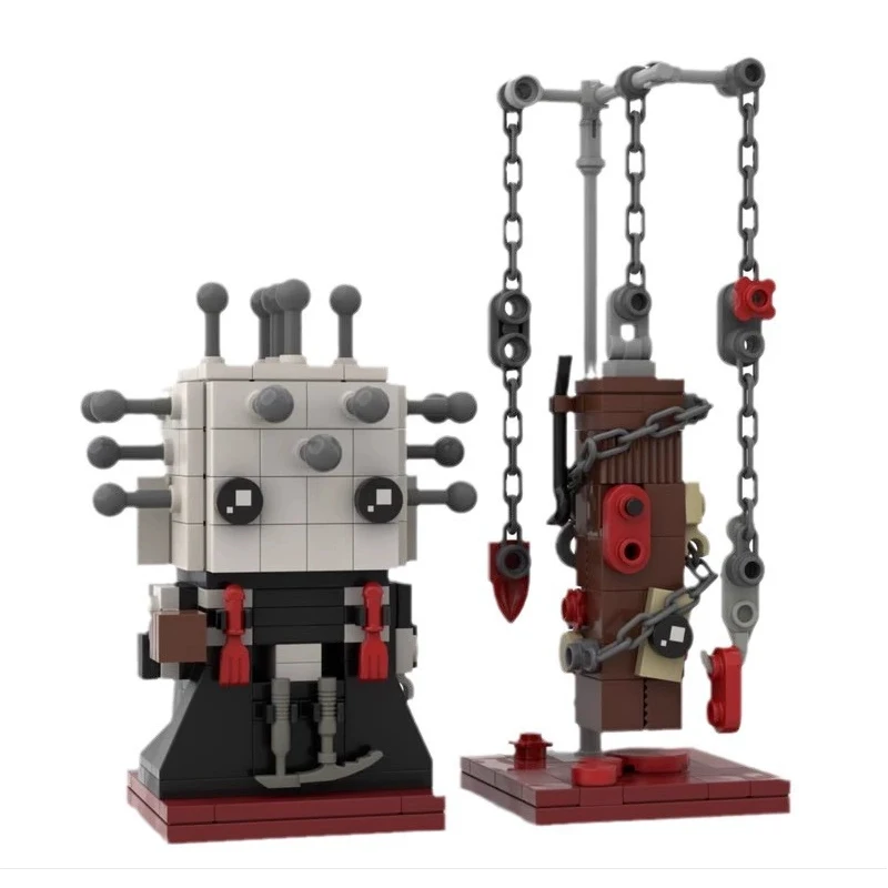 Bricklink Хэллоуин MOC персонажи фильмов ужасов серии фигурки героев Brickheadz наборы Annabelle строительные блоки детские игрушки подарок (art.: 3920d203d730b) - 3920d203d730b