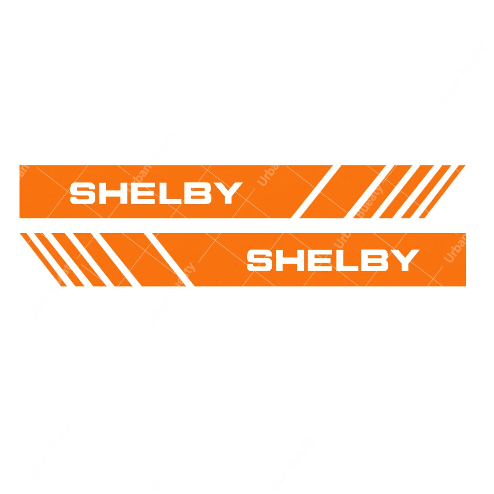 2 шт. виниловые наклейки на пленку для Ford Shelby 50-я годовщина Cobra CS6 CS8 GT SC GT350 GT500 Snake