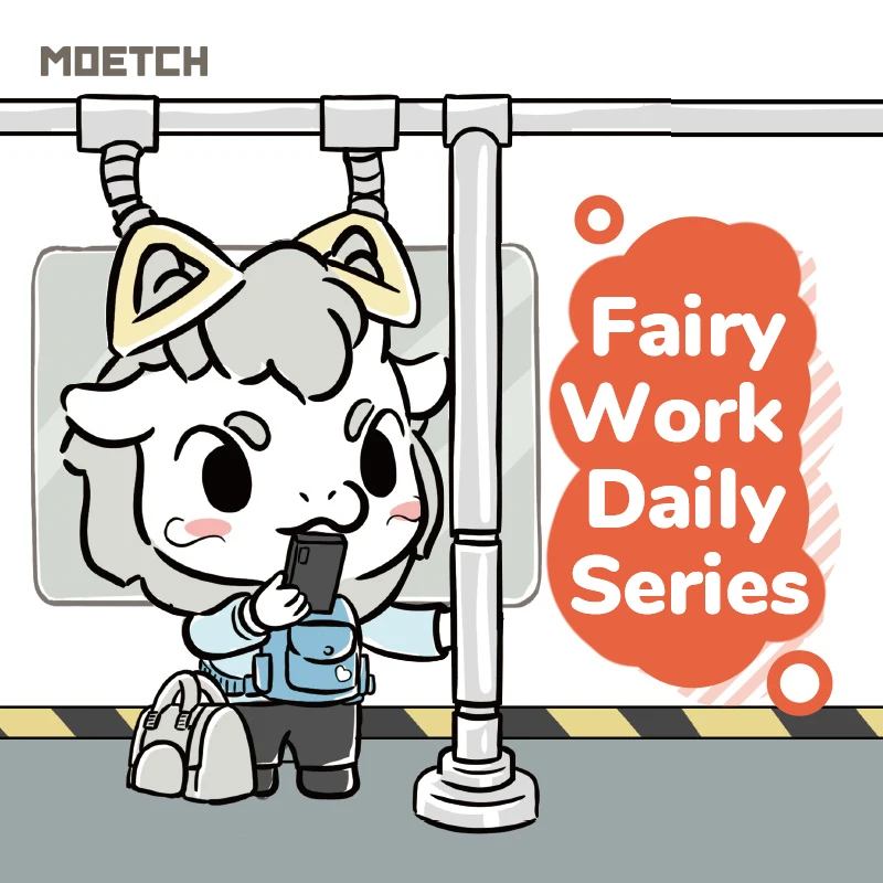 

MOETCH x FEIRENZAI Fairy Work Daily Series Mystery Box Kawaii Blind Box Cute Character Guess Bag Surprise Birthday Gift
