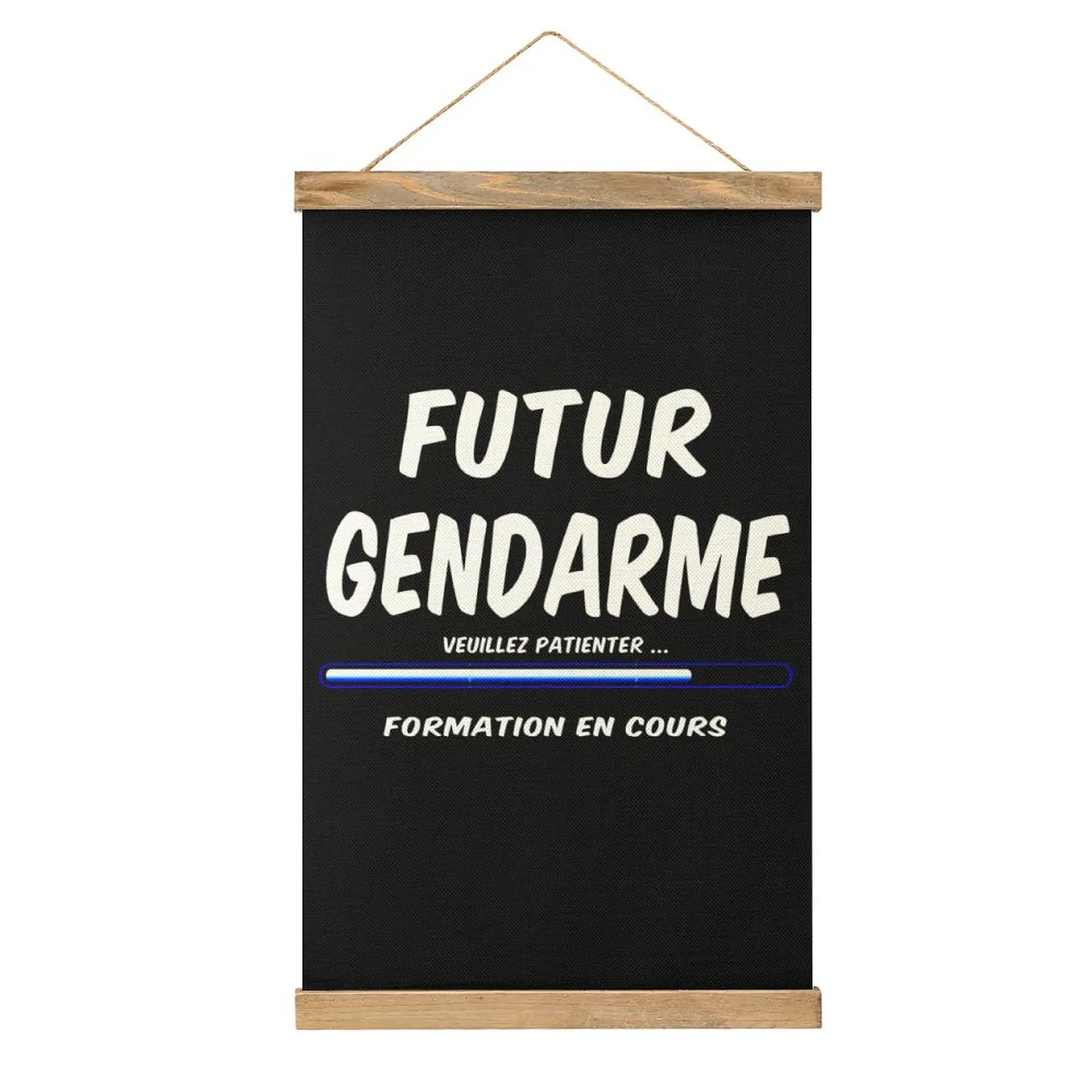 

Hot Sale Gendarme Gendarmerie Canvas Hanging Picture Wall Decoration Humor Graphic Living Room Painting Style Decorate