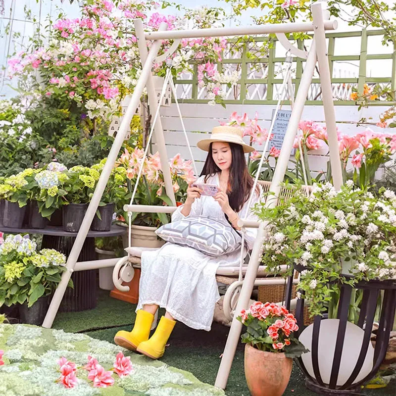 Уличные качели для террасы роскошный подвесной садовый стул отдыха пикантные