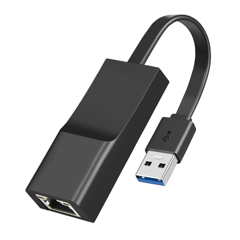 

USB 3.0 Ethernet Adapter Network Card, USB 3.0 To RJ45 2500Mbps LAN Internet Cable For Windows/Mac OS, Linux, Etc.