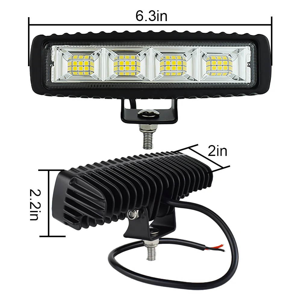 Задние фонари для грузовика 72 Вт 6 дюймов