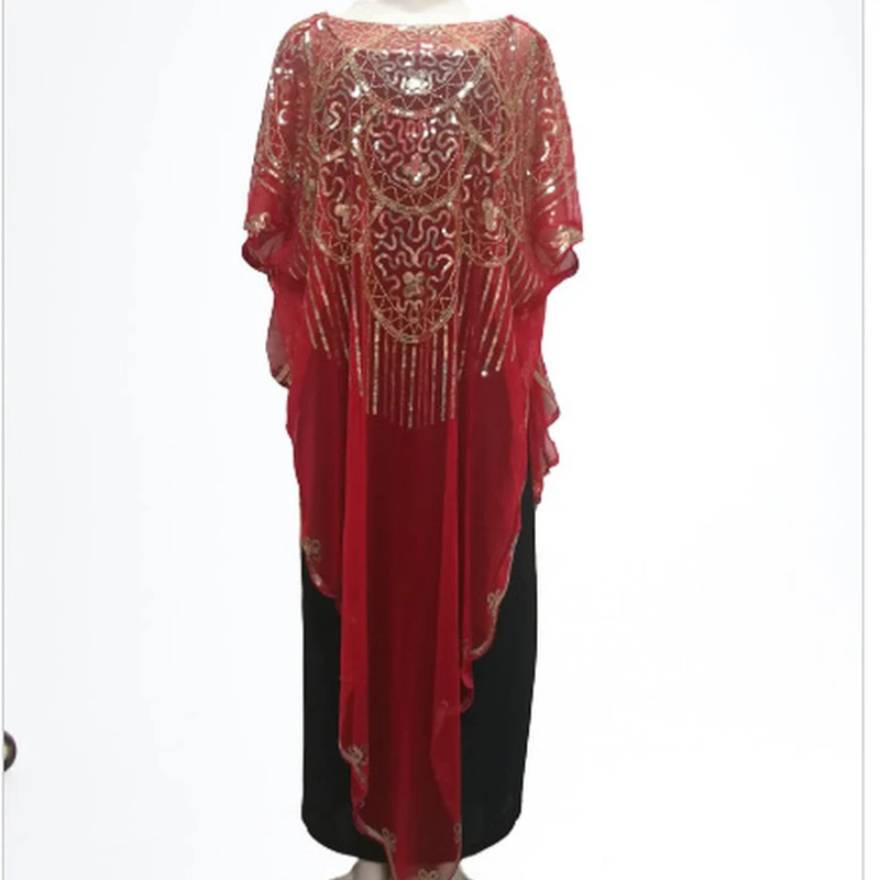 

Африканское женское платье, Африканское платье с блестками, высокое качество, модное Африканское женское платье, пальто