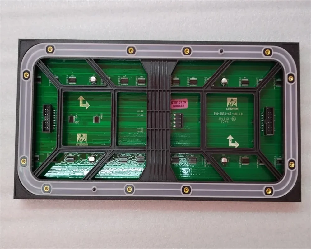 P10 Полноцветный фотомодуль 320x160 мм Шаг 10 SMD3535 светодиодный 32x16 точек светящееся