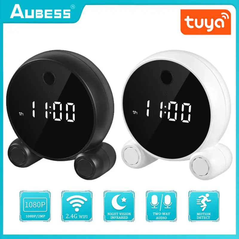 

1080P MINI IP Camera Wireless WIFI Alarm Clock Security Baby Pet Monitor Night Vision Motion Detection Home Surveillance Camera