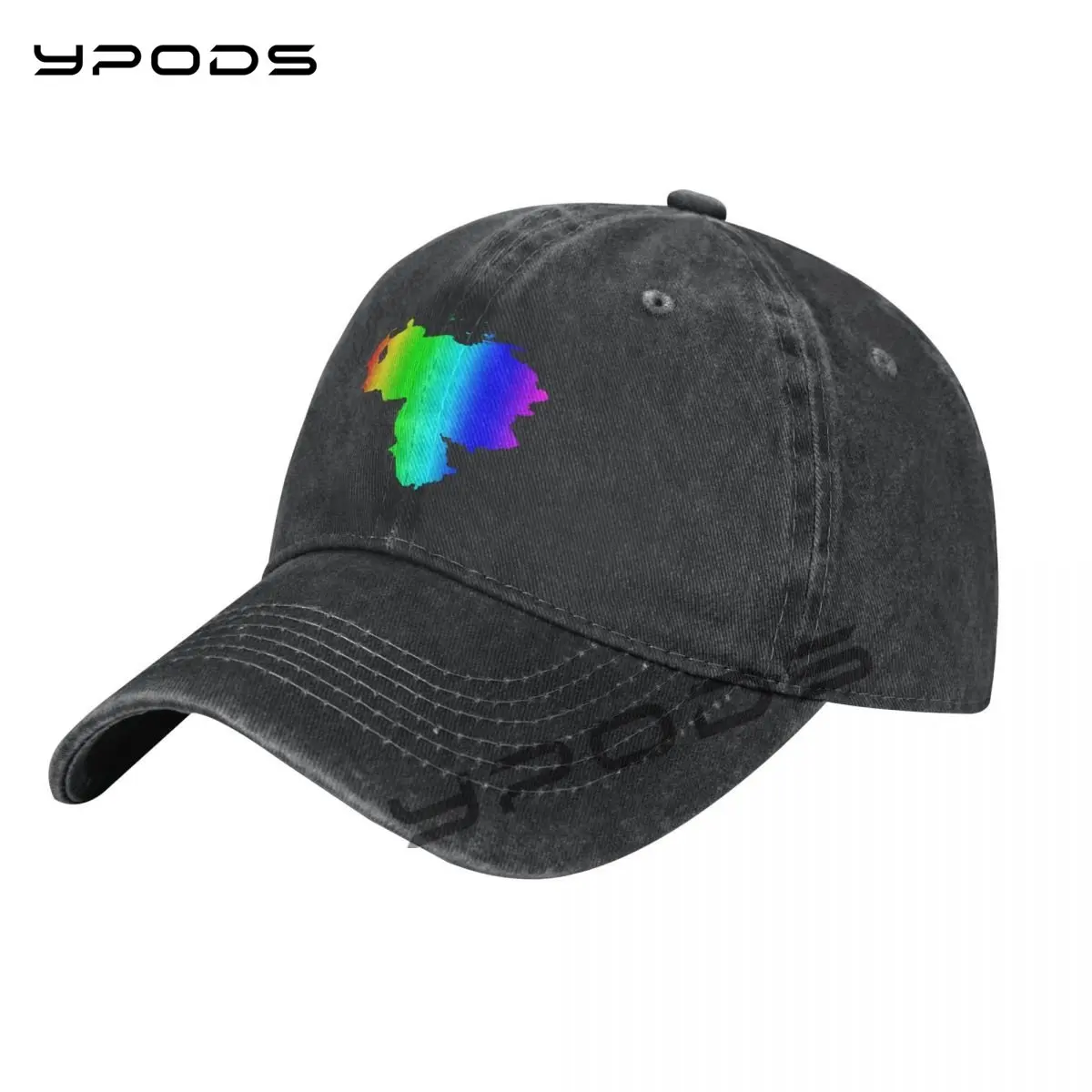 

Venezuela Map Vintage Baseball Cap Washable Cotton Adjustable Cap Hats For Men