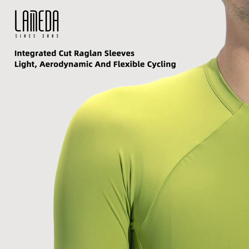 Веломайка LAMEDA UPF50 Мужская дышащая кофта с длинными рукавами и защитой от солнца