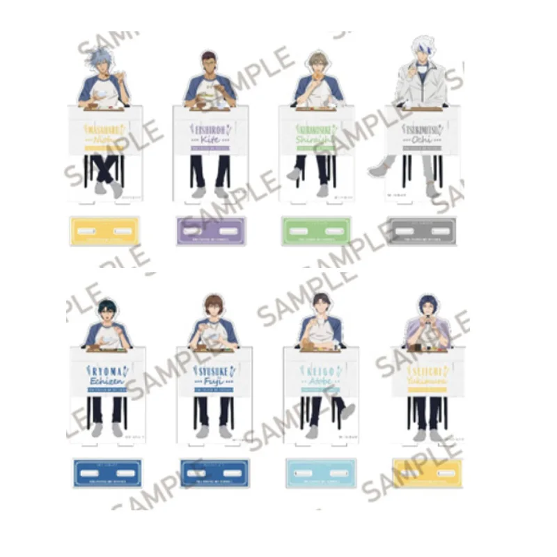 

Anime The New Prince of Tennis Ryoma Echizen Atobe Keigo Koala lunch Series Acrylic Figure Stand Display Model Table Decor Gift