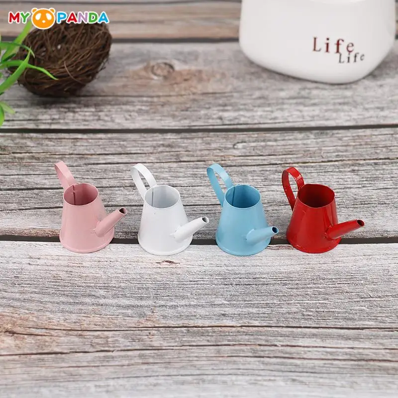

1/12 Metal Mini Garden Sprinkler Watering Can Garden Decoration for Children Kid Dolls Accessories Dollhouse Miniature Furniture