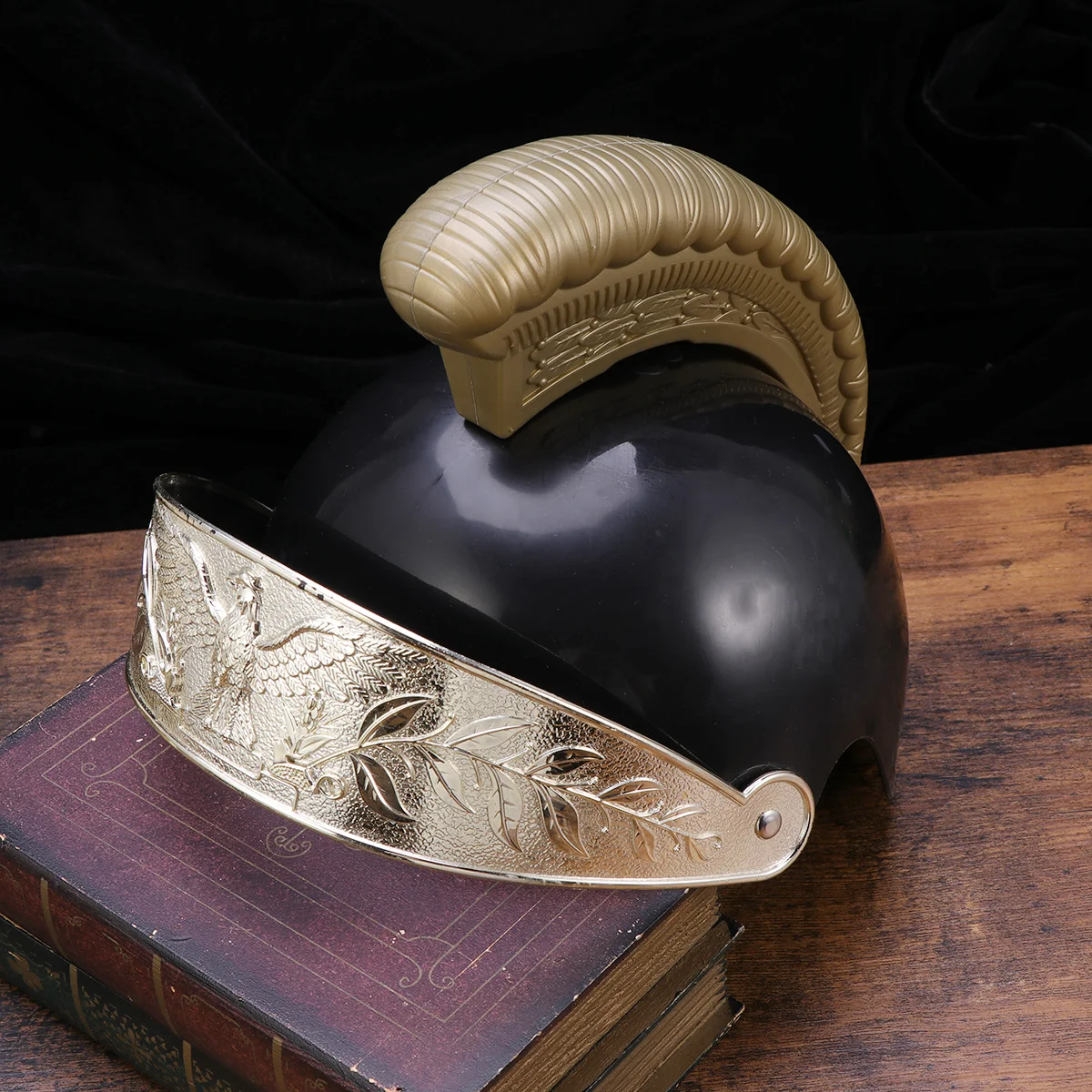 

Roman Warrior Party Performance Hat Props Party Supplies Black
