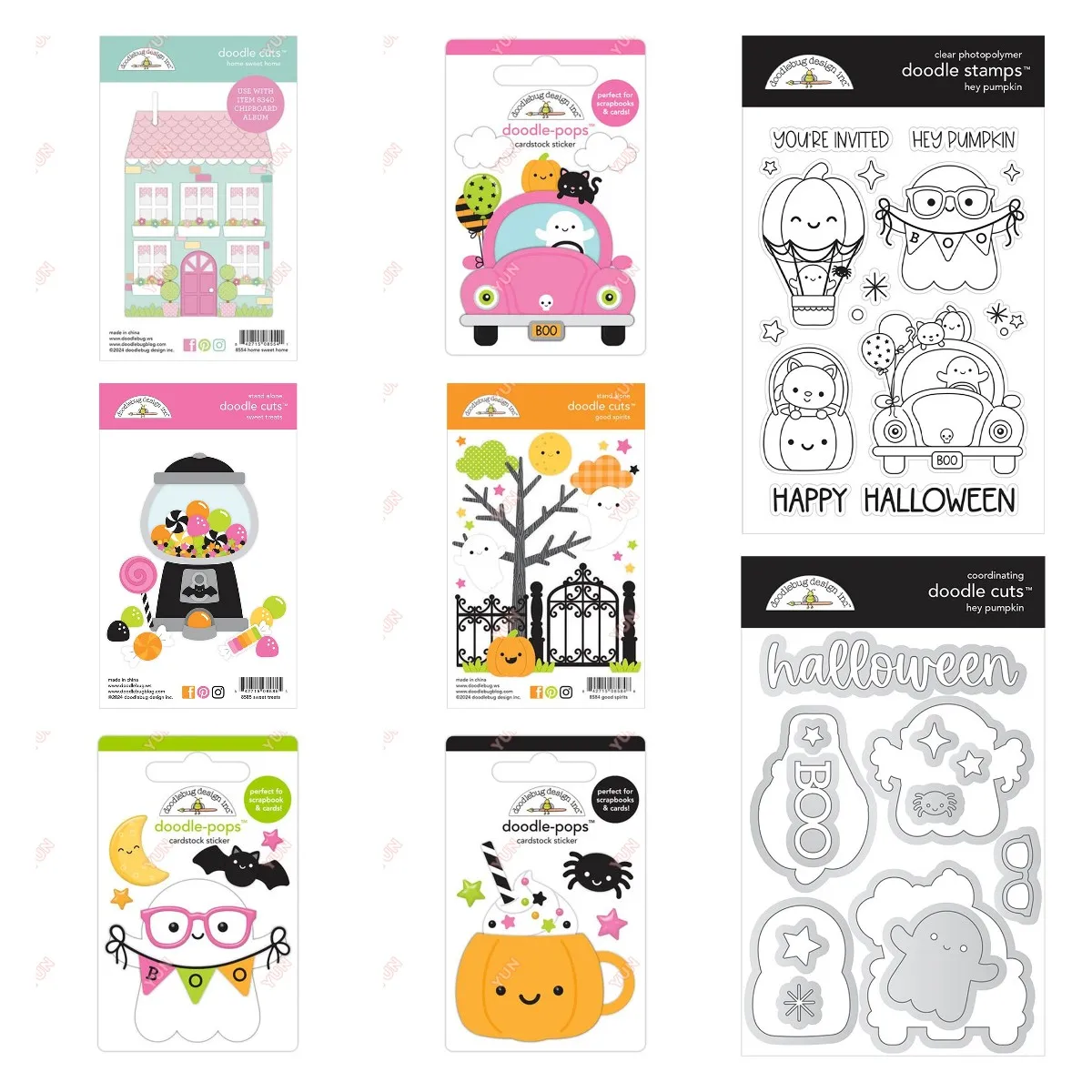 Силиконовые штампы сделай сам для Хэллоуина с надписью Good Spirit тыквой латте бу