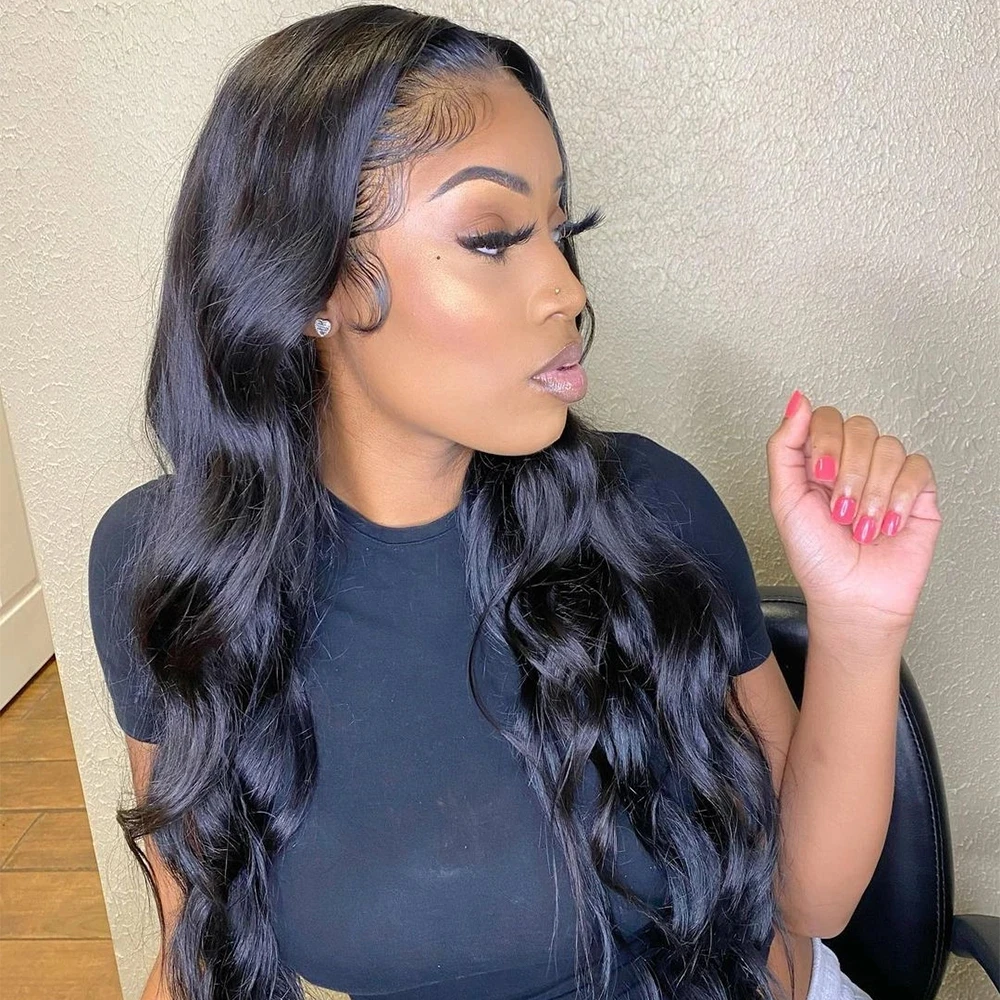 Парик длинный с V-образным вырезом 32 дюйма без клея