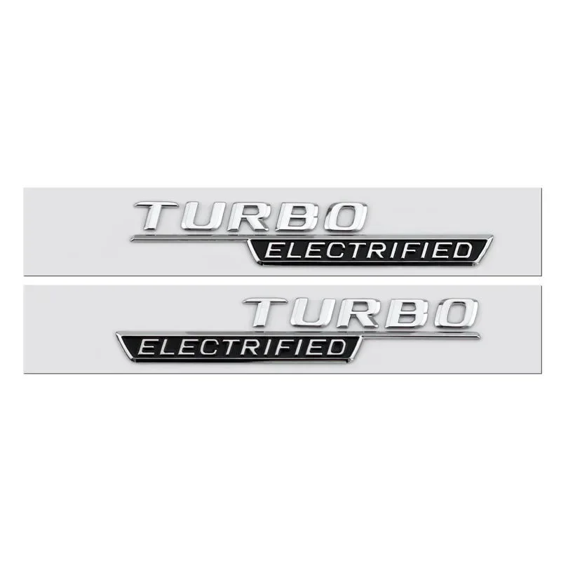 

Боковая эмблема кузова автомобиля, наклейка на крыло, табличка с именем, наклейка для Mercedes Benz TURBO ELECTRIFIED W203 W205 GLK GLA CLS SLK ML A200