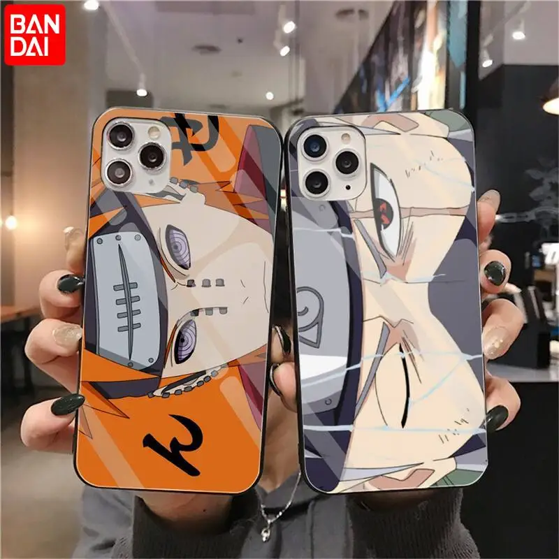 

Naruto Uchiha Sasuke Itachi Kakashi Phone Case Tempered Glass For iPhone 13 12 Mini 11 Pro XR XS MAX 8 X 7 Plus SE 2020 Cover