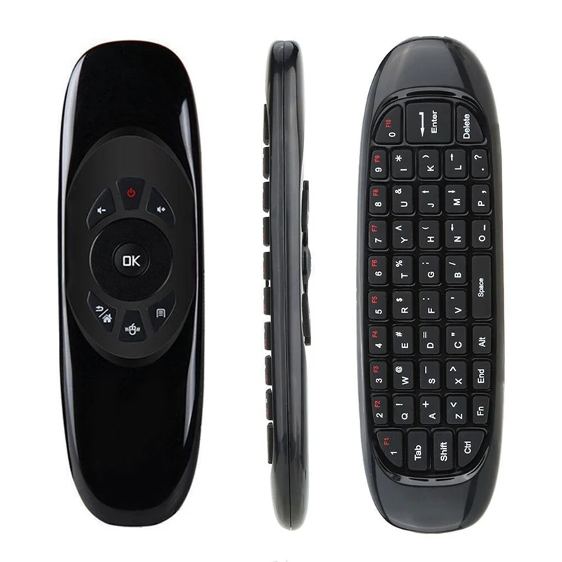 Воздушная мышь с гироскопом QWERTY клавиатура 2 4G беспроводной пульт дистанционного
