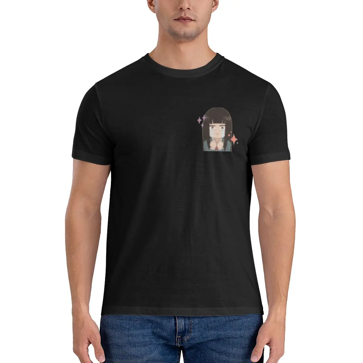 Забавный Kuronuma Sawako перемещается в слезы Ganbatte! Мужская футболка Kimi Ni Todoke Топы с