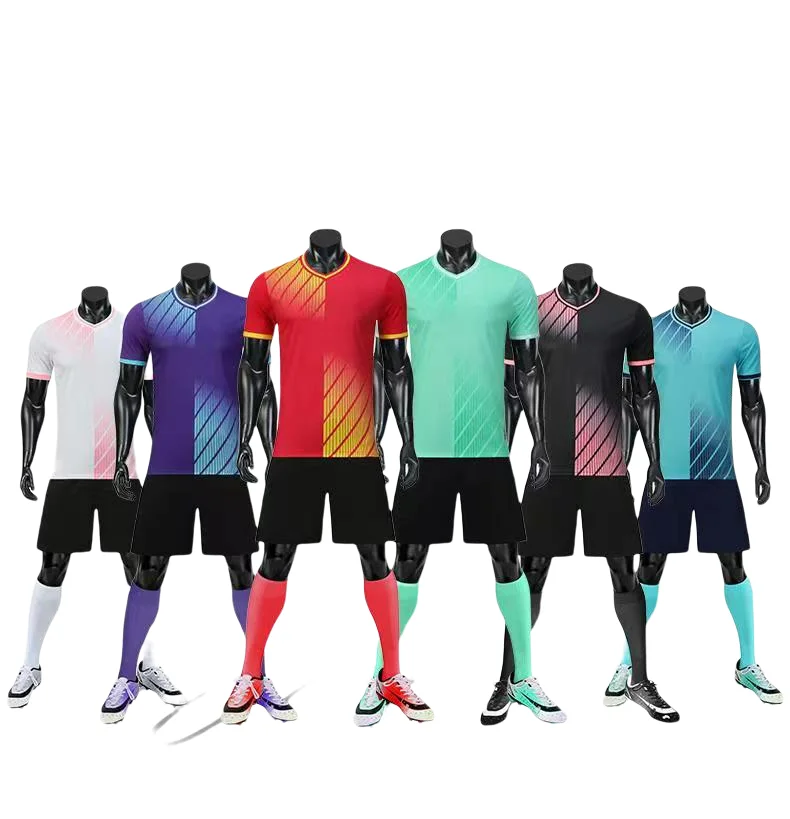 

Men's and Kids' Football Jersey Set with Patterns for Quick Drying