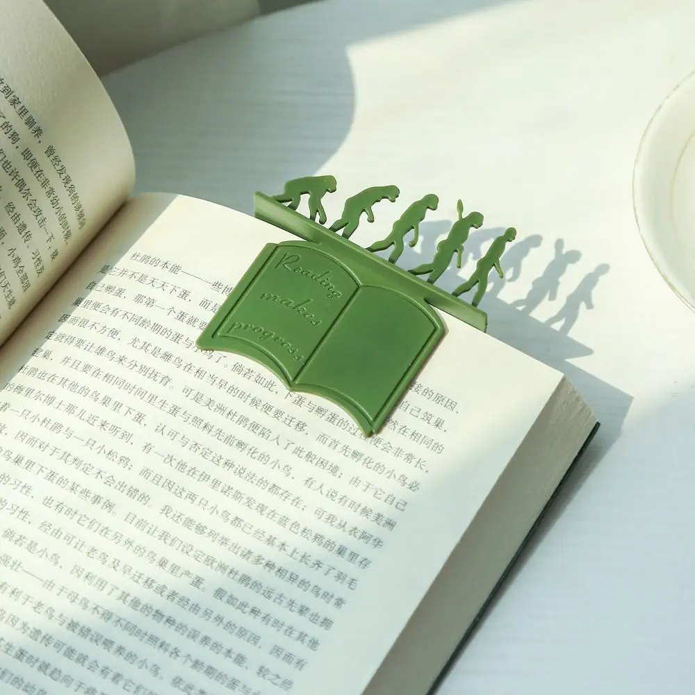 

Divider Theory of Evolution 3D Paper Bookmarks Hand Account Ape Man Series Pagination Marker Scrapbooking Reading Book Mark