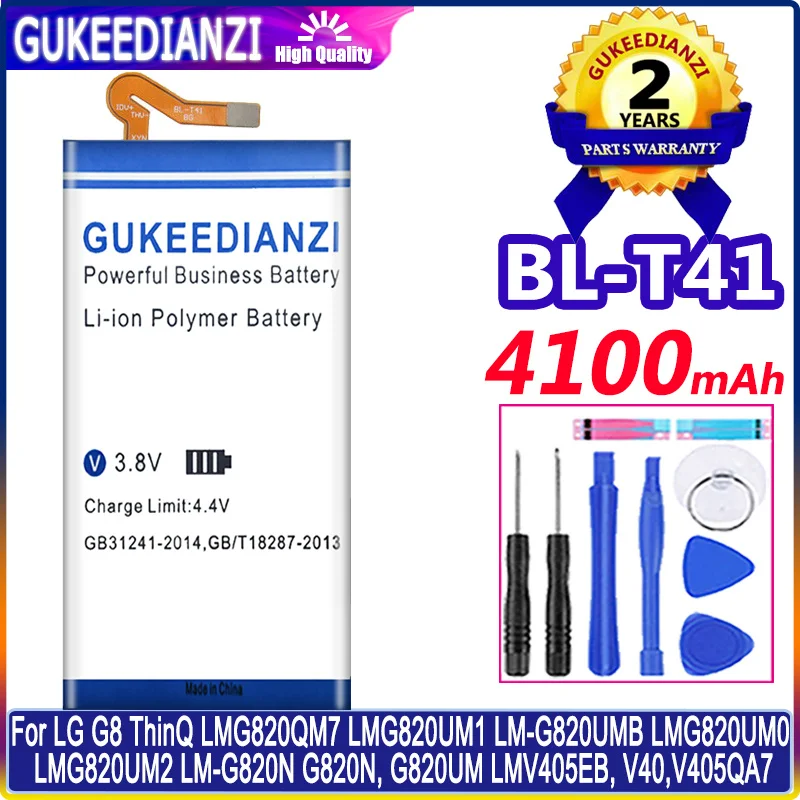 

Аккумулятор BL-T41 для Lg G8 ThinQ BL T41 LMG820QM7 LMG820UM1 LM-G820UMB LMG820UM0 LM-G820N мобильный телефон Bateria + бесплатный инструмент