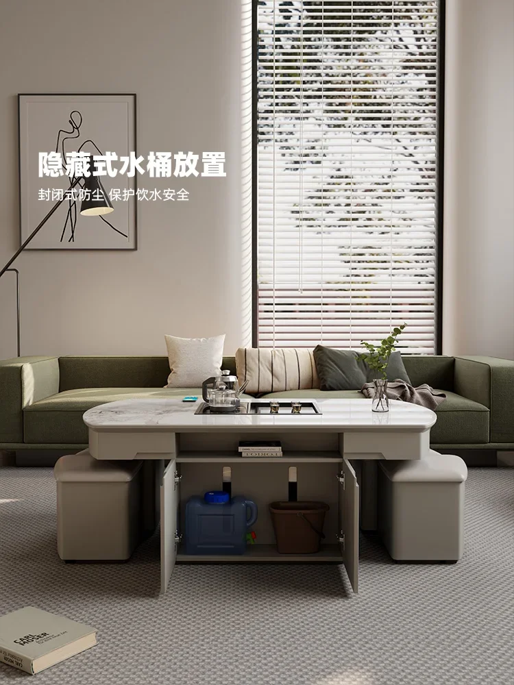 Интеллектуальный чайный столик с голосовым управлением встроенный женский