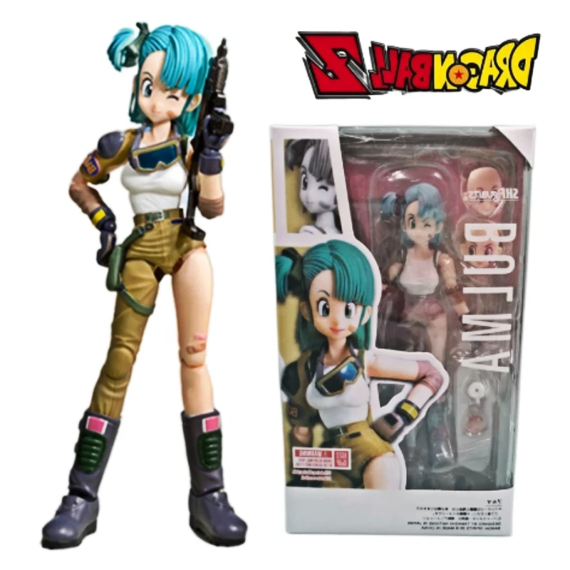 

Экшн-фигурка из аниме «Драконий жемчуг», изготовленная из серии Bulma, Shf, аксессуары для солдат, Статуэтка из ПВХ, кукла, Коллекционная модель, ...