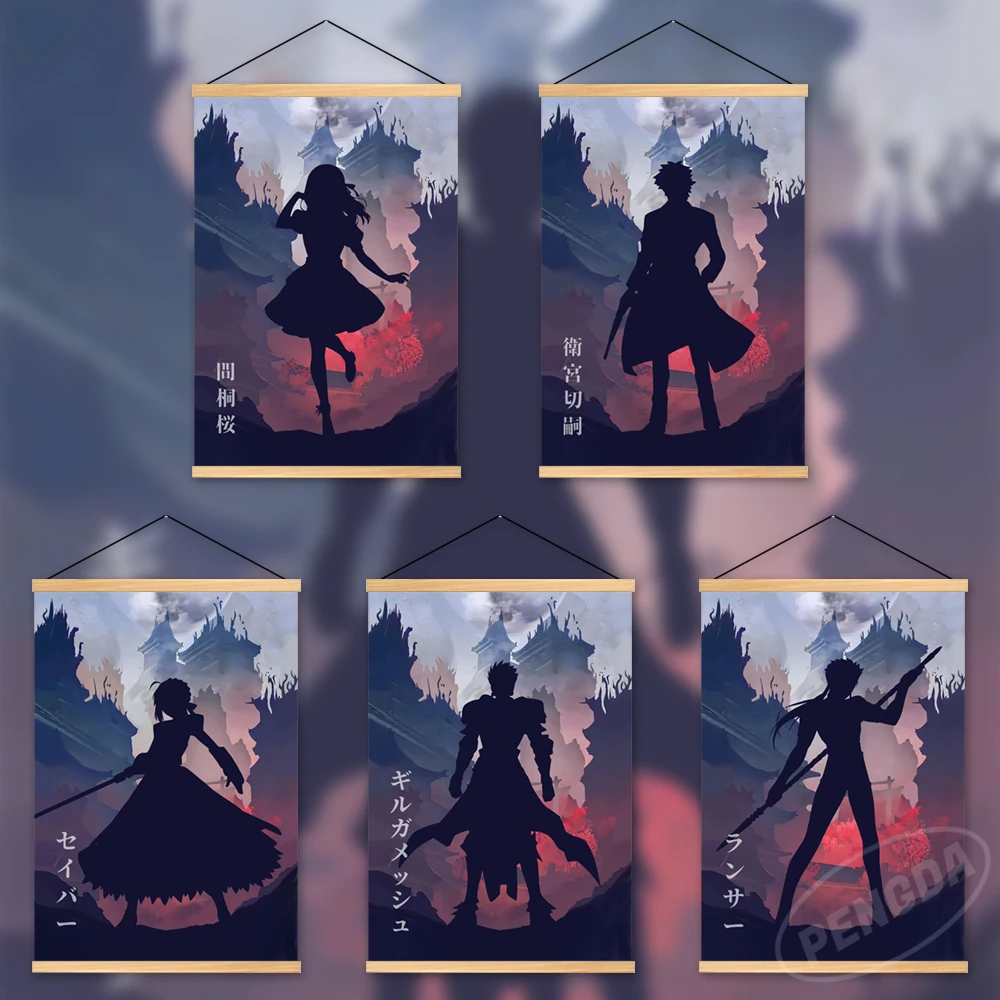 Настенная Картина на холсте с изображением судьбы и ночи роскошная подвесная