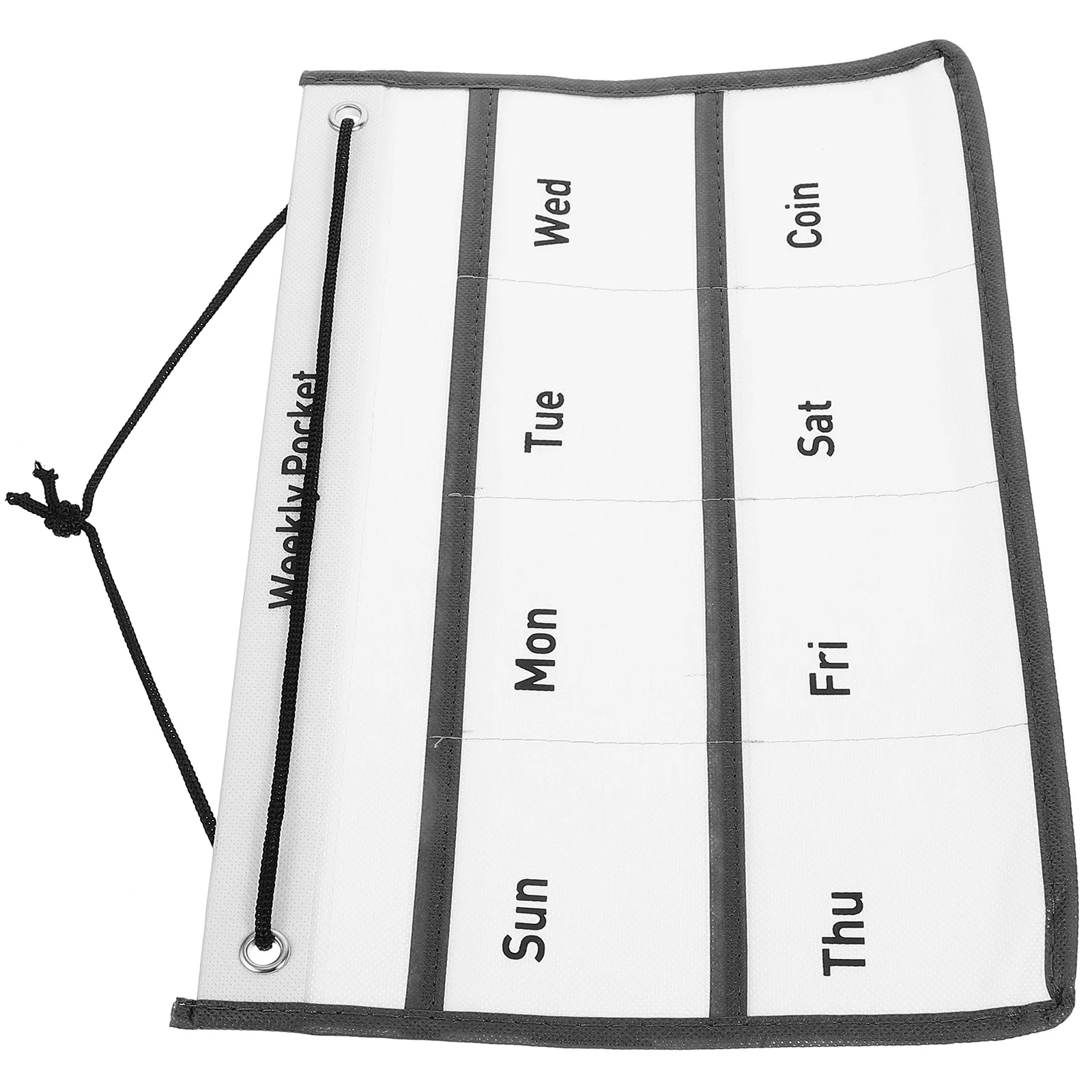

Calendar Pocket Pouch Wall Hanging Bag Storage Mounted Weekly Accessory Organizer Decor