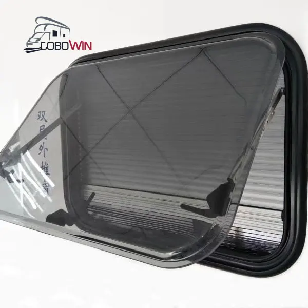 

800*500 MM Double Pane Acrylic RV Double Glazed Camper Side Window
