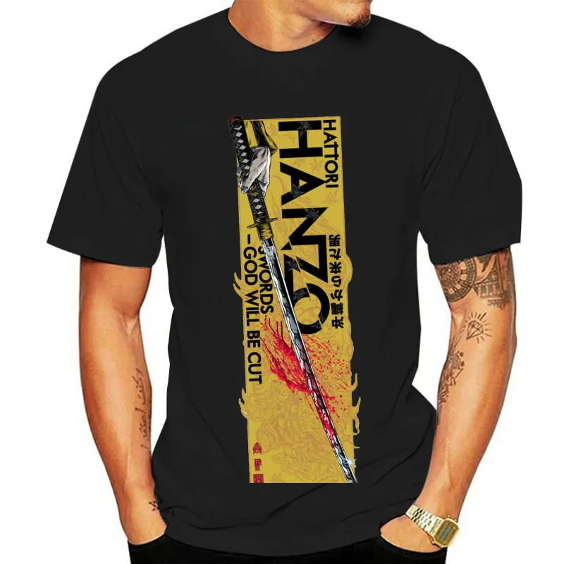 2020 Fashion Summer Style Hattori Hanzo LOGO T-Shirt Bill Tarantino Kill Movie Tee shirt