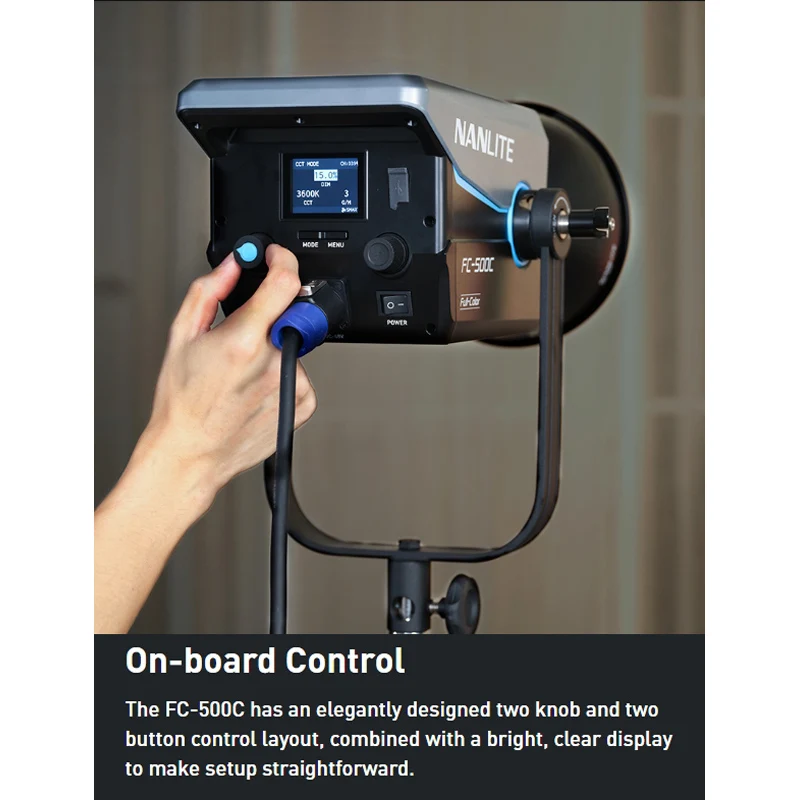 Nanlite FC-500C двухцветный светодиодный прожектор