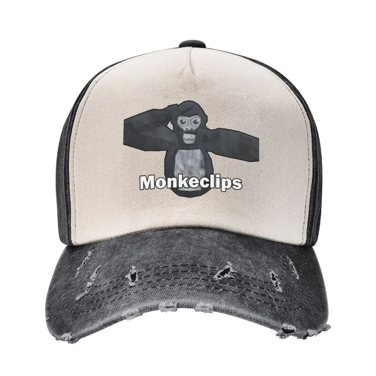Бейсбольная кепка Gorilla Tag Monkeclips чайная шляпа пляжная сумка походная мужские кепки