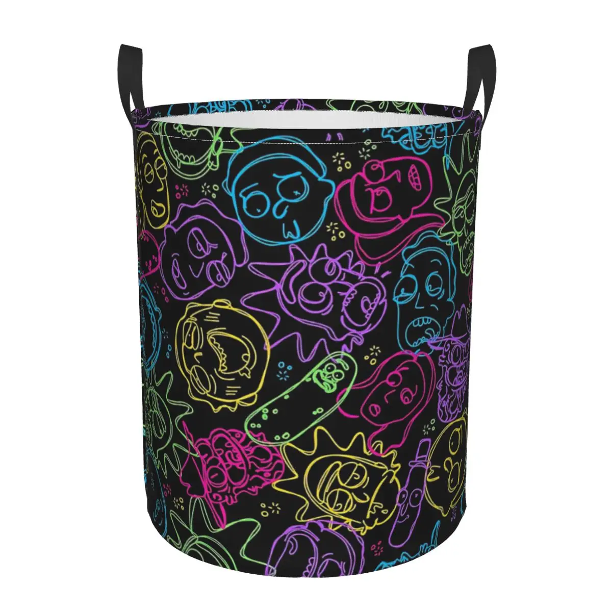 

Japanese Animation American Animation Dirty Laundry Basket Waterproof Home Organizer Basket Clothing Kids Toy Storage Basket