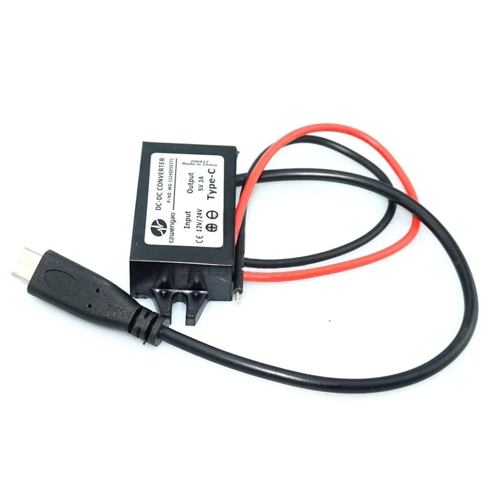 

Зарядное устройство USB Type-C, 12 В, 24 В, 5 В, 3A1, 5 Вт