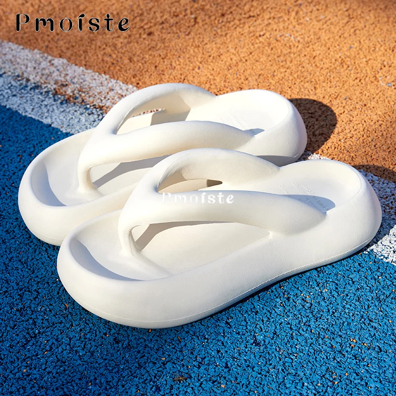 Women's Summer Flip-flops Platform Soft Shoes for Women Comfortable Cloud Slippers Outdoor Fashion Slides Bathroom Non-slip