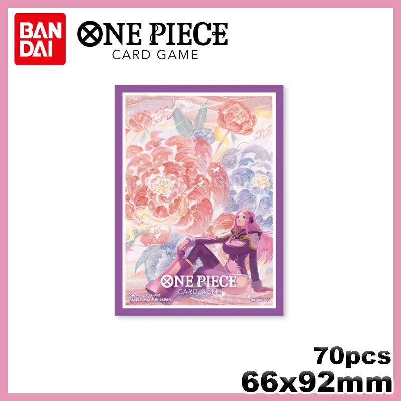 Фото Новый горячий подарочный набор One Piece TCG к 3-летнему юбилею: лимитированная серия протекторов для карт (70 шт., 66x92 мм), официальный аниме-подарок от Bandai №1