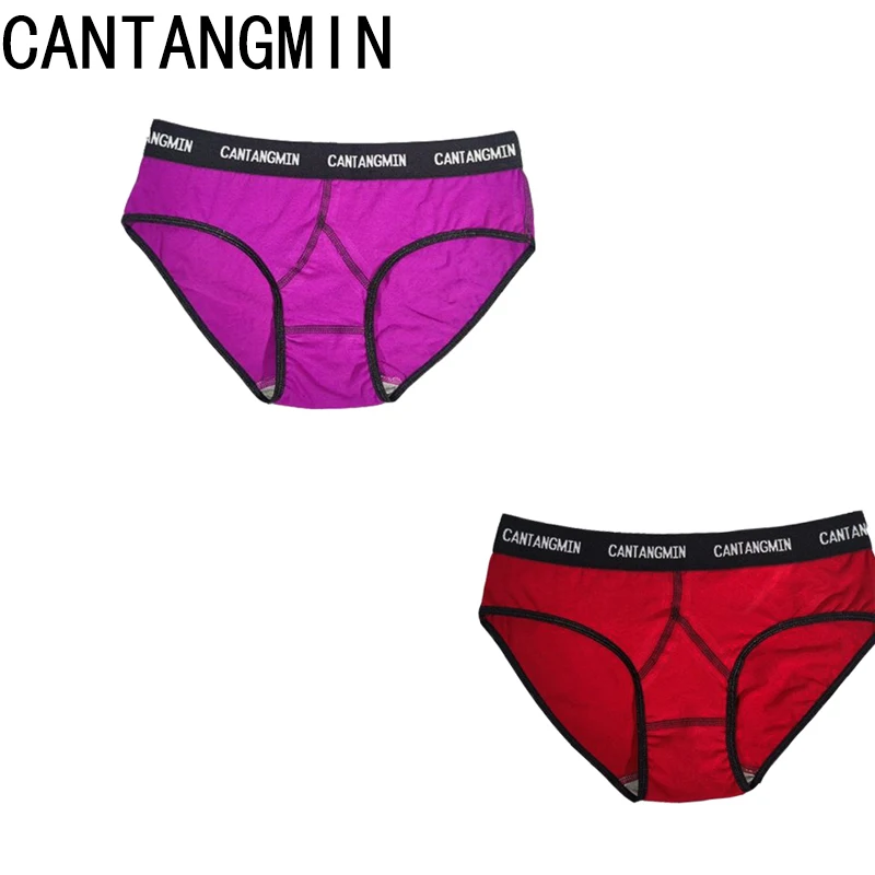 CANTANGMIN brand women underwear cotton breathable bottom sexy panties Graphene antibact ladies briefs shorts gril Underpanties