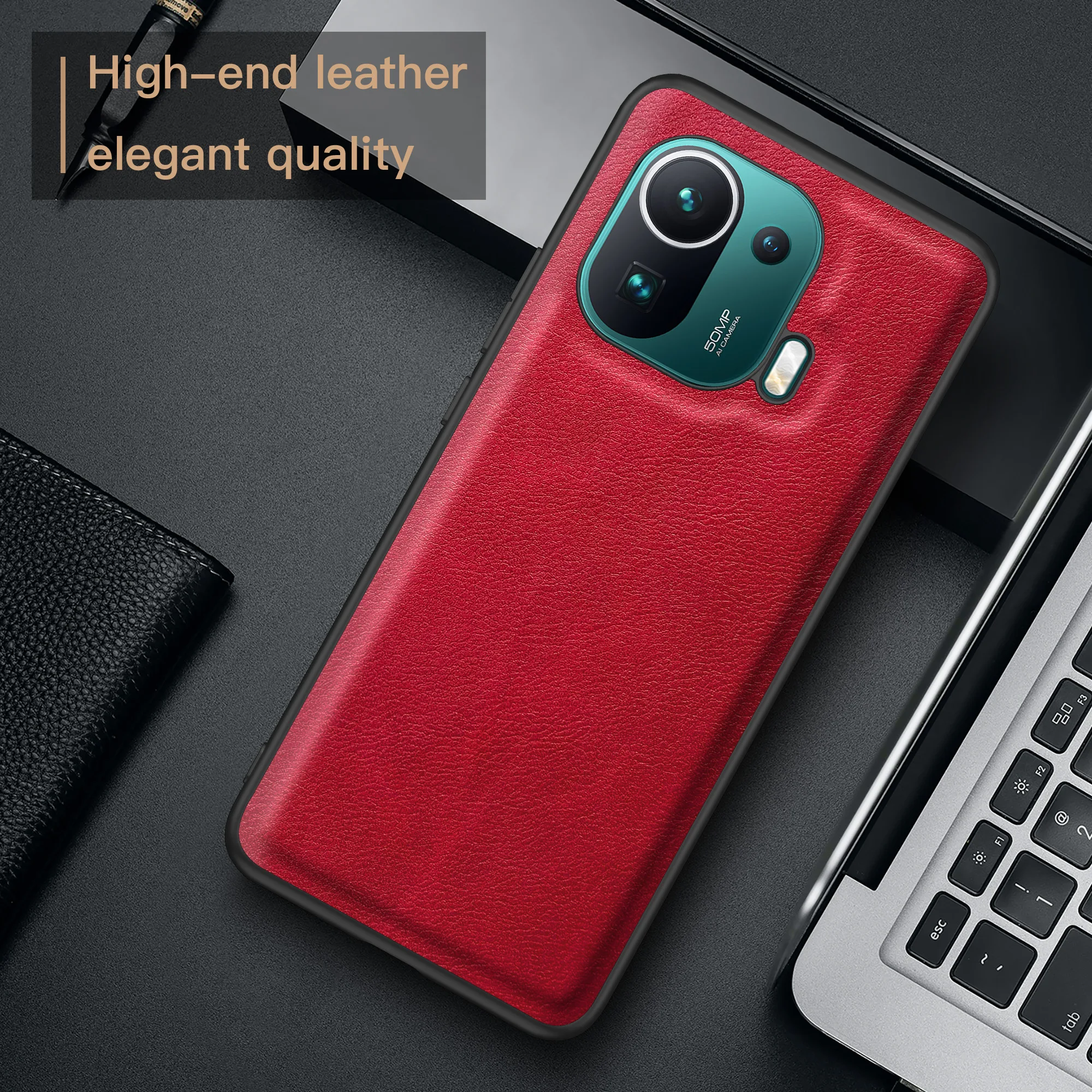 

For Xiao Mi Note 11 Pro Case Luxury Vintage Leather Skin With Phone Cover For Red Mi Note 10 Pro